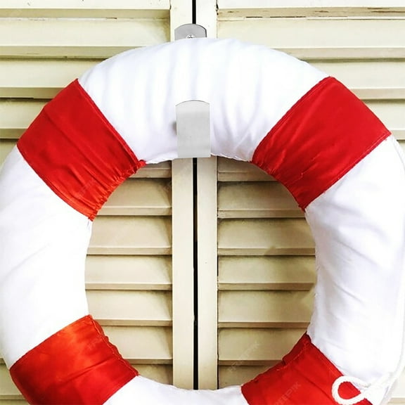 OUNONA 2 Pcs Floating Life Buoy Bracket 10.7x5.5x2.5cm Safety Equipment for