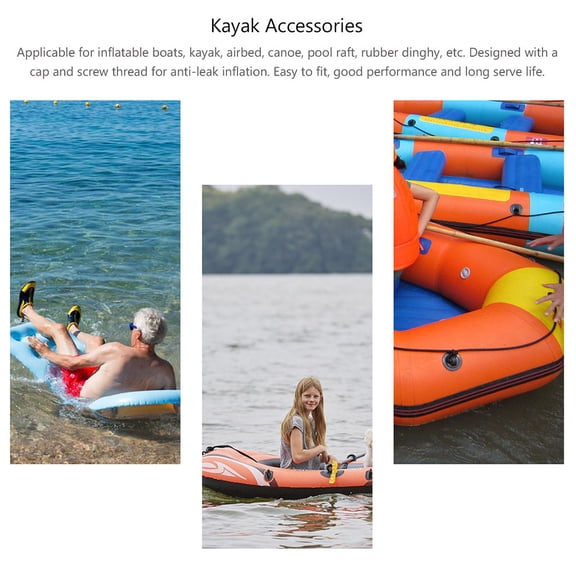 OUNONA  2 Pcs Gas Nozzle Kayak Inflation Valves Pump Accessories