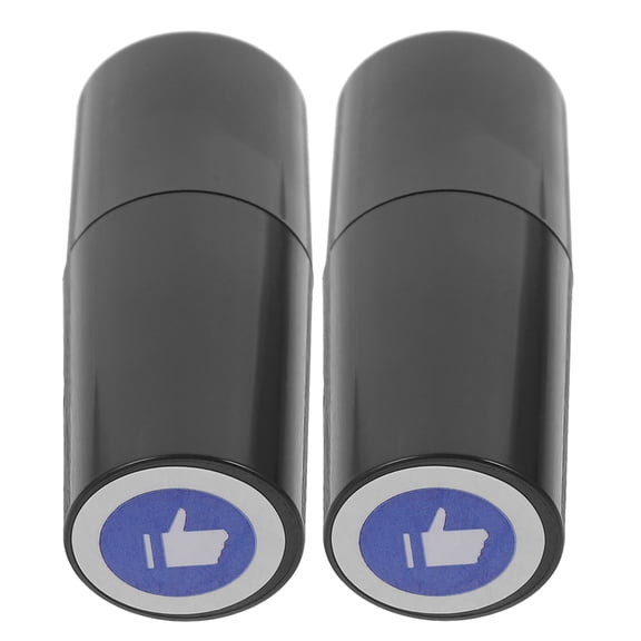 OUNONA Blue Golf Stamper Tool for Home Use Durable PP Material Convenient Marking Stamp 2Pcs