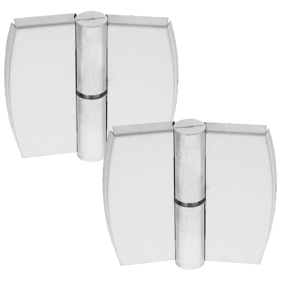 OUNONA  2 Pcs Hardware for Public Restrooms Wired Hand Call Bell Handle Silver