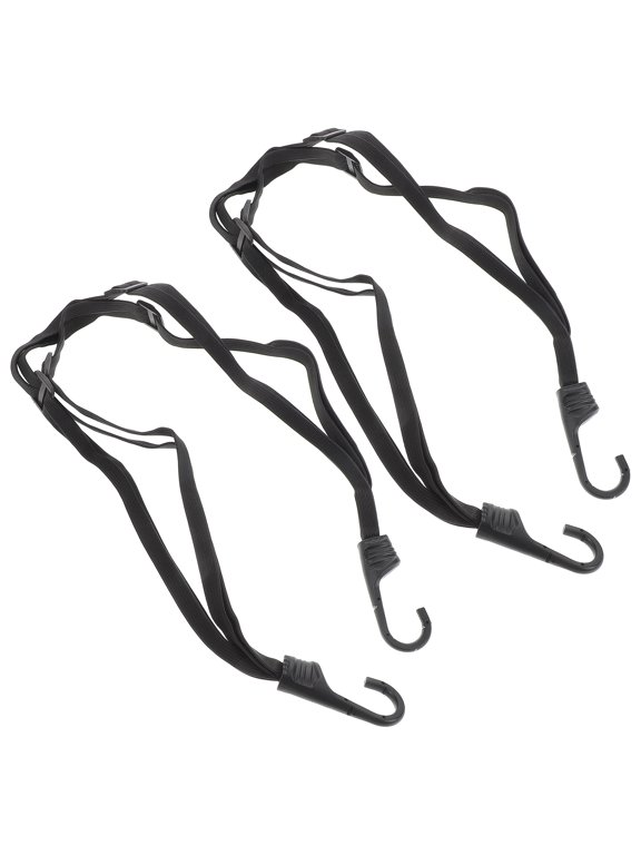 2pcs Luggage Straps Elastic Cord for Motorcycle and Bike Use