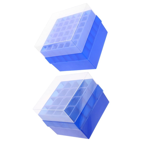 OUNONA 2 Pcs Lab Sample Storage Box Toy Basket Freezer Box Travel 14.00X14.00X12.50CM