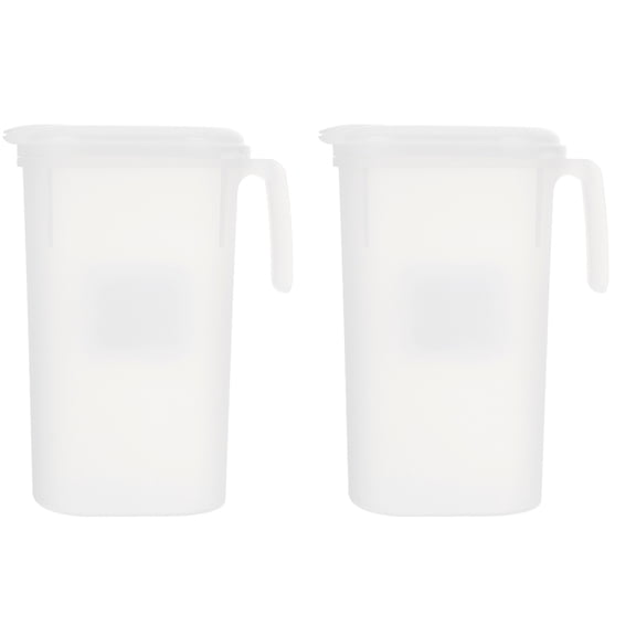NUOLUX Home Transparent Plastic Water Kettle Large Capacity for Daily Drink 2Pcs