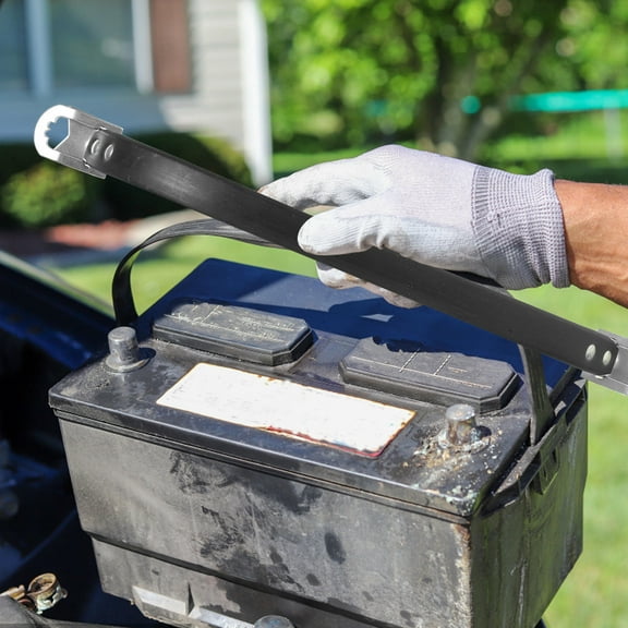 OUNONA  2 Pcs Lift Automotive Battery Carrier Strap Portable Handle