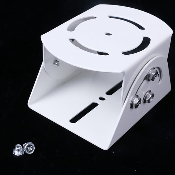 OUNONA  2 Pcs Monitoring Bracket Overhead Camera Mount Stands Car White