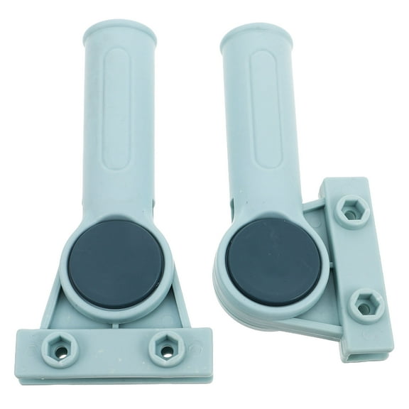 HOMOBABE Mop Head Holder Accessories Mop Handle Clamp Compact 2Pcs for Floor Maintenance