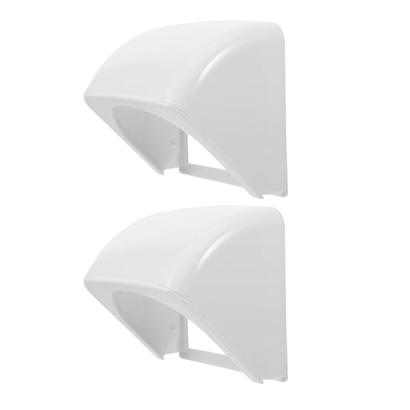 OUNONA 2 Pcs Outdoor Socket Waterproof .00X11.00X10.00CM White