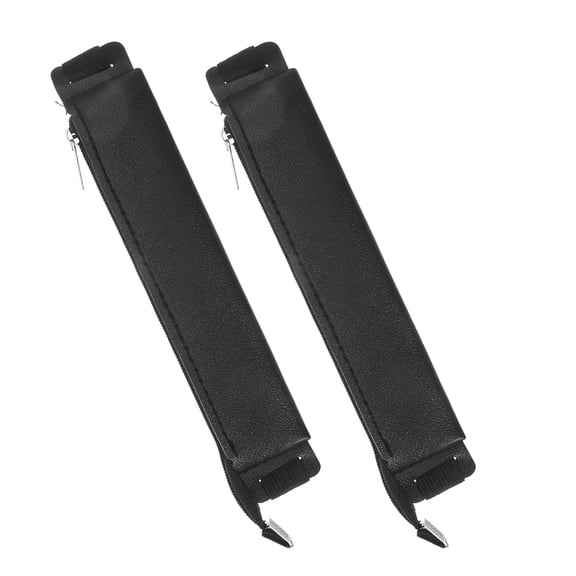 OUNONA  2 Pcs Pencil Case Stationery Notebook Holder Planner Journal Black