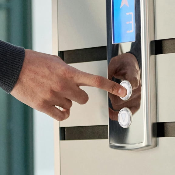 OUNONA 2 Pcs Push Button Elevator Button Baby 3.80X3.80X1.80CM