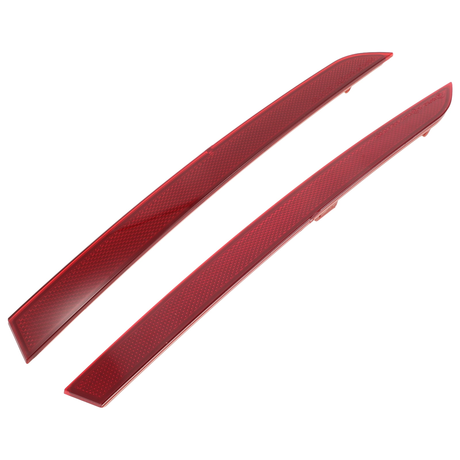OUNONA 2 Pcs Rear Bumper Reflector Light Dashboard Car Seat Baby Red