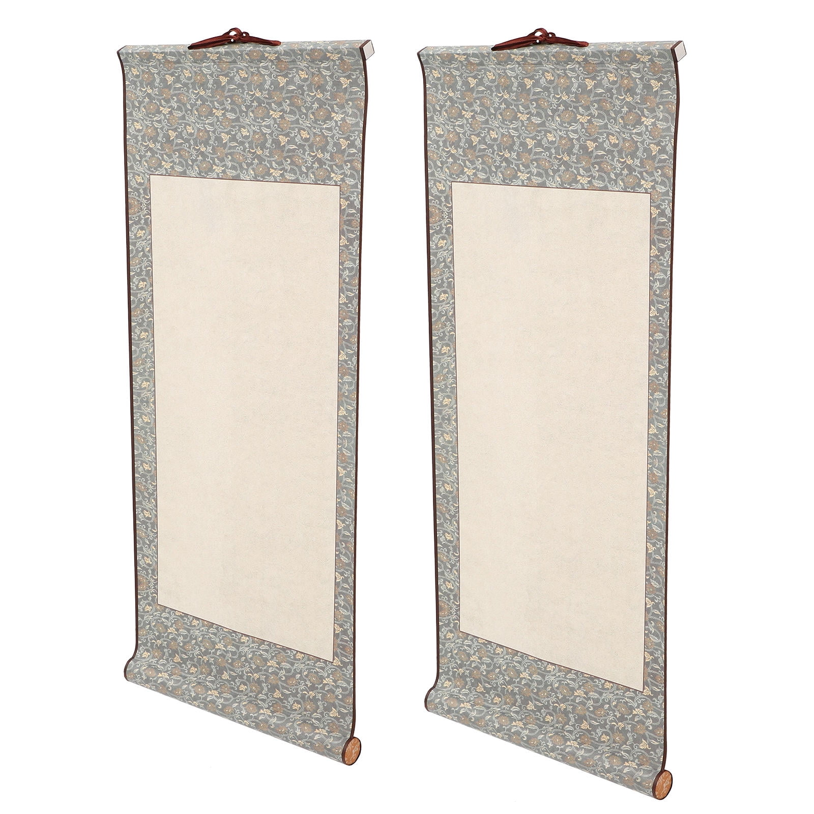 OUNONA 2 Pcs Scroll for Painting Blank Hanging Paper Drawing ...