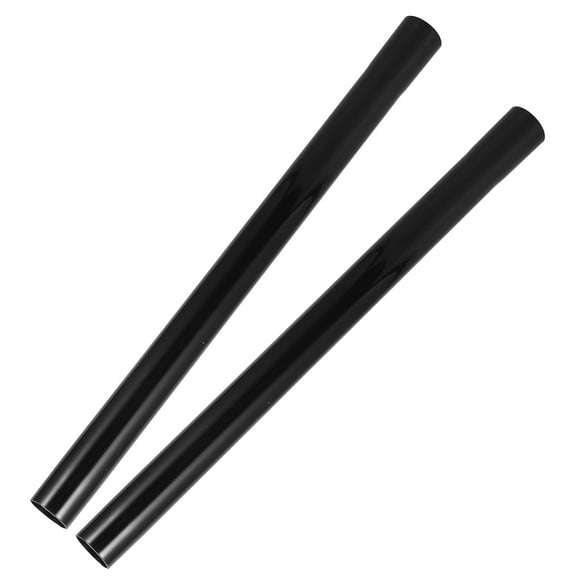 OUNONA  2 Pcs Shark Vacuum Extension Wand Drain Pipe Accessories Tube Black