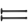 thumbnail image 1 of OUNONA  2 Pcs Shelf Industrial Outdoor Supports Brackets Braces Black, 1 of 8