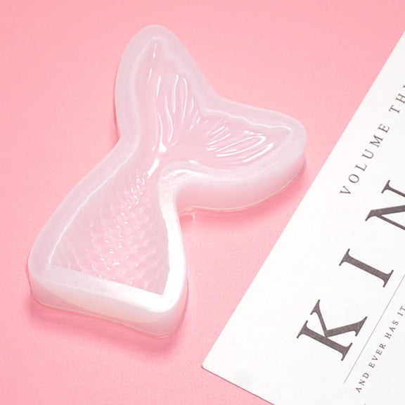 OUNONA 2 Pcs Silicone Cake Molds Sea Shape Flexible Non-Stick Baking Molds for Home Kitchen and Professional Bakers White