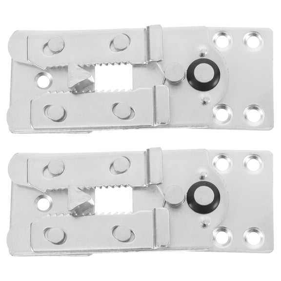 FOLOYORI Modular Sofa Connector Silver 2Pcs