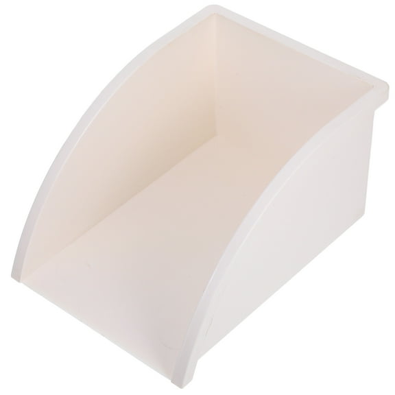 OUNONA  2 Pcs Splash Blocks for Gutters Downspouts Rain Extender White