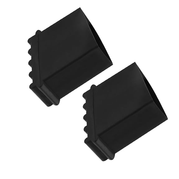 OUNONA Step Ladder Rubber Feet Replacement Anti-Slip Covers for Home 2Pcs