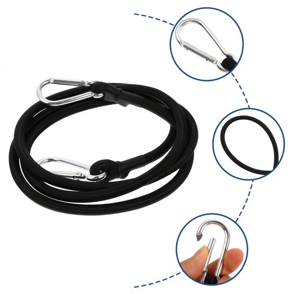 OUNONA  2 Pcs Tie down Cargo Belt Binding Tightening Rope