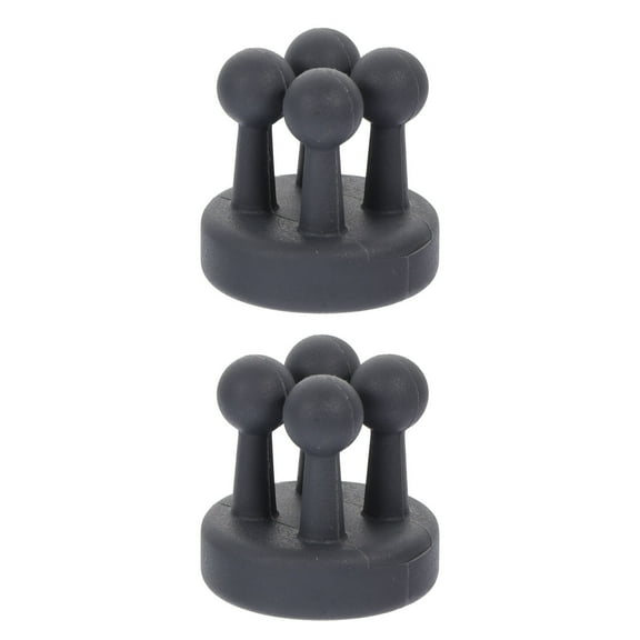 OUNONA 2 Pcs Utility Brick Hooks for Hanging No Trace Strong Load-bearing -prong