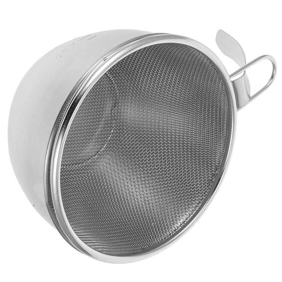 OUNONA 2-Piece Set Stainless Steel Mixing Bowls Round for Chefs and Housewives