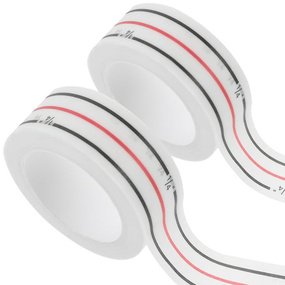 OUNONA 2 Rolls Diagonal Seam Tape for Sewing and Garment Making, Basting Tape, Sewing Accessories for Stitching