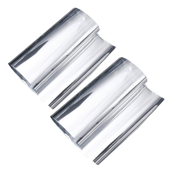 OUNONA 2 Rolls Heat Control Sun Blocking Window Film One Way Privacy Tint For Car Anti-Uv Reflective Window Covering 500x50cm Privacy Window Tint