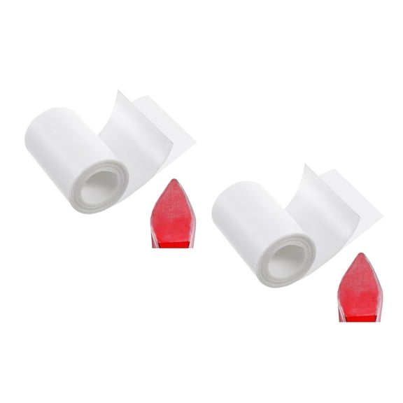 OUNONA 2 Rolls Sole Protector Clear Shoe Bottom Protector Adhesive Shoe Protector Stickers Sole Non Slip Pads For Shoes Boots Heels