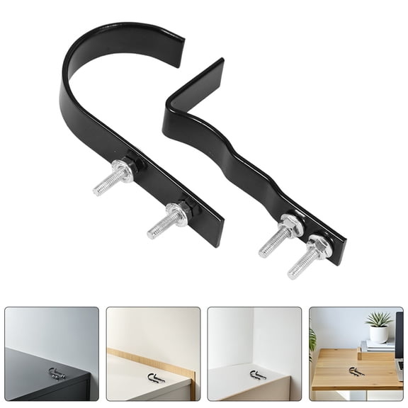 OUNONA 2 Set Metal Latch Bars Mailbox Latch Hardware for Secure Replacement