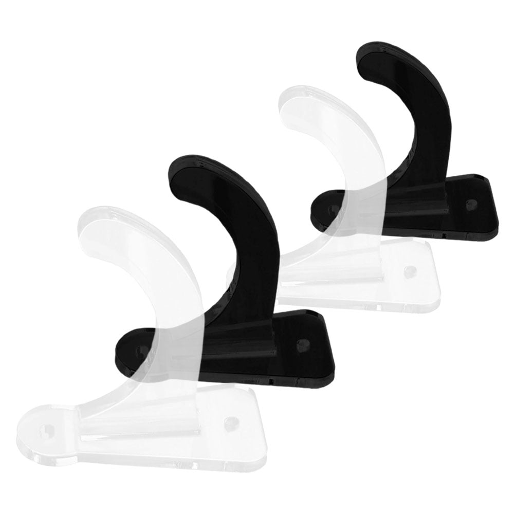 Top Stage Clear Baseball Bat Display Wall Mount Horizontal Rack