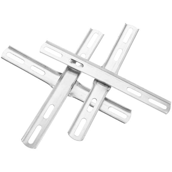 OUNONA 2 Sets Lights Fixture Mount Brackets Cross Shape Lamp Fixture Parts Canopy Light Fittings