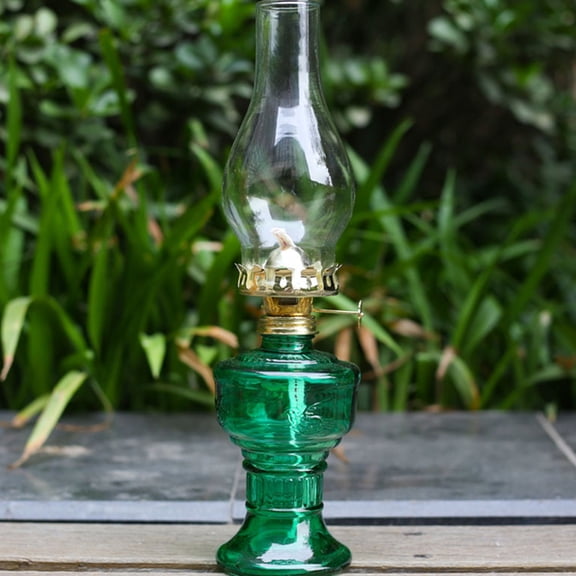OUNONA 2Sets Retro Oil Lamp Burner and Wick Holder Replacement Part for Kerosene Lamp in Golden