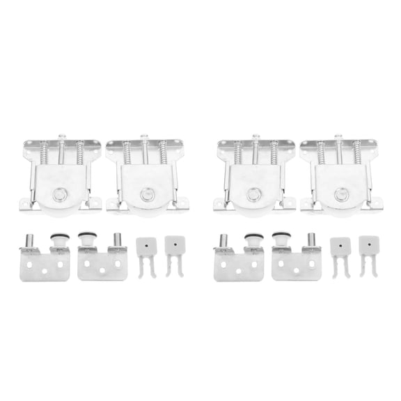 OUNONA 2 Sets  of Door Pulley Roller Window Replacement Wheel Guide Wheel For Hardware Doors Windows Sliding Door Pulley Sliding Door Roller