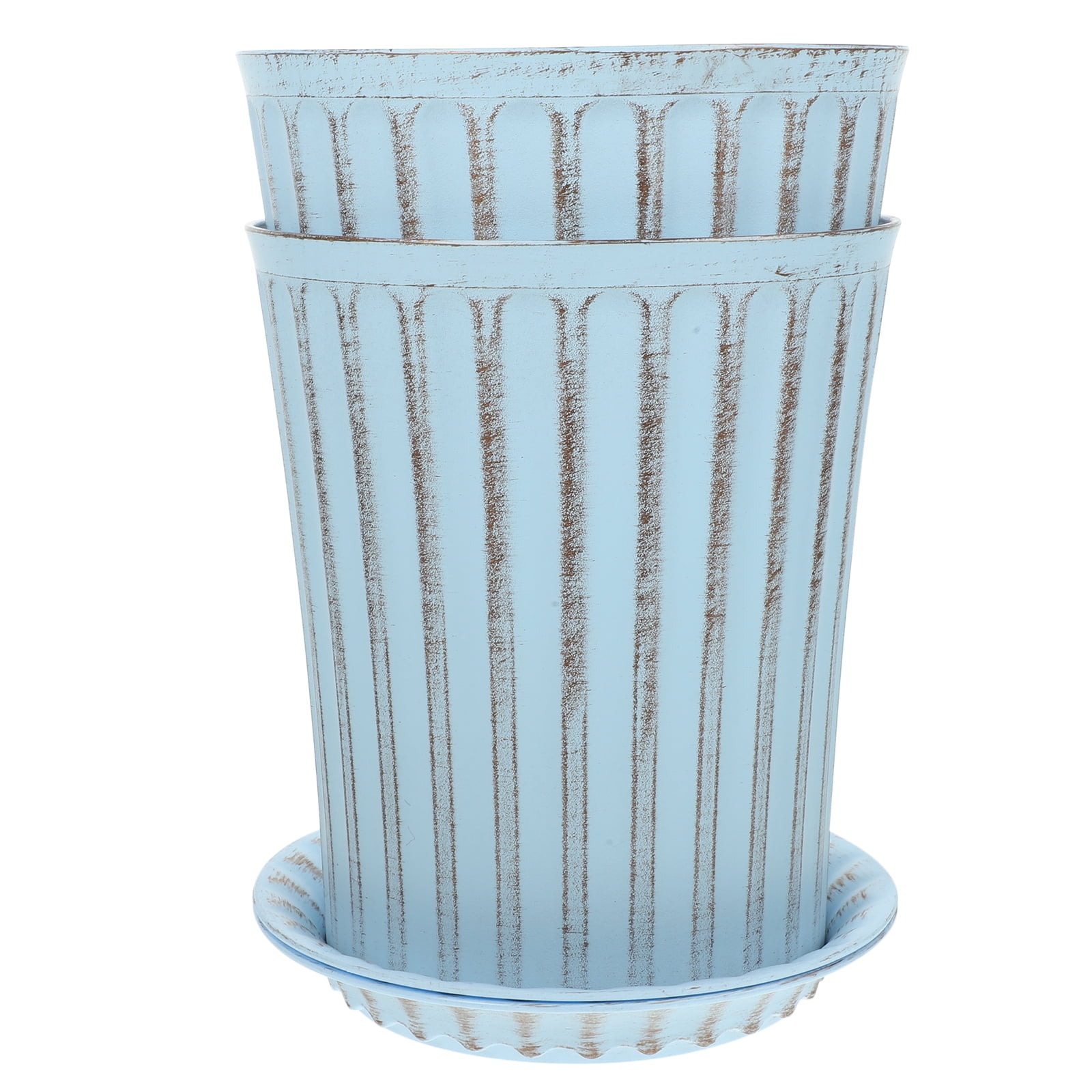 OUNONA 2 Sets of Plant Pot Nursery Planter Gardening Plants Pot Outdoor Indoor Plants Pot Vintage Flowerpot