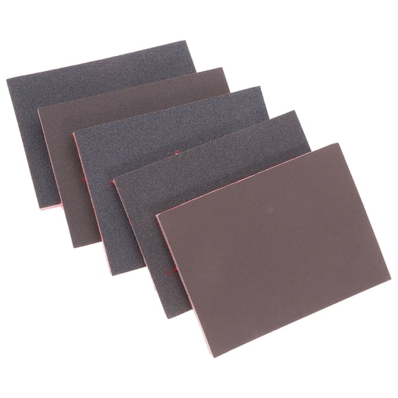 OUNONA Sanding Blocks for Wood with High Efficiency and Fine Polishing Sponge Emery 20PCS