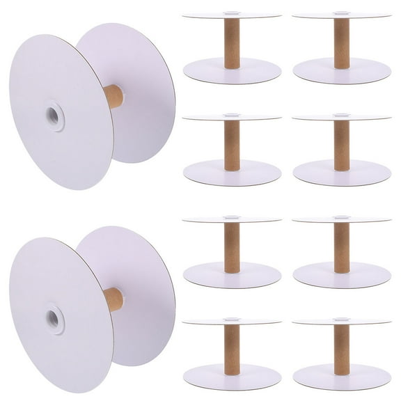 OUNONA 20Pcs Knitting Sewing Spools for Home Craft Use with Durable Safe Materials