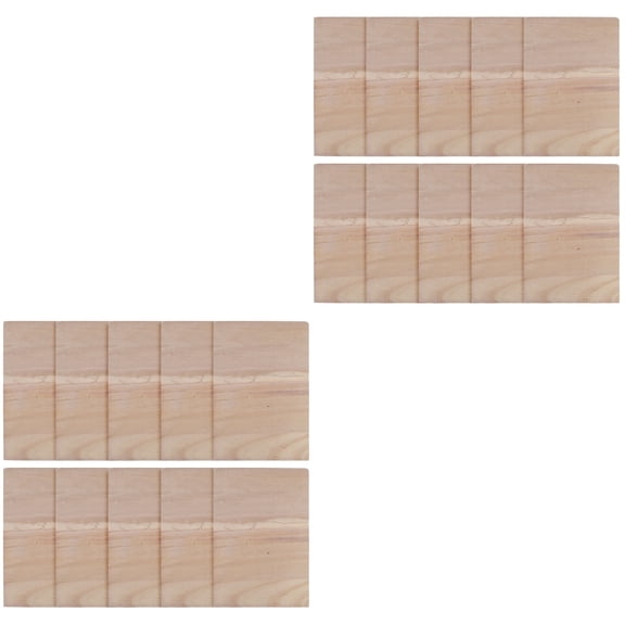 OUNONA 20 Pcs Kick Breaking Board Convenient Taekwondo Board Wood Punching Board for Kids