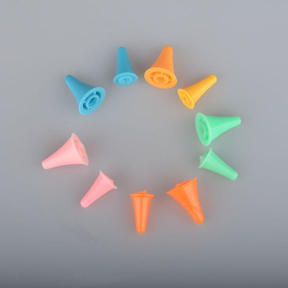 FOMIYES 20Pcs Assorted Color Knitting Needle Point Protectors for Stitch Safety