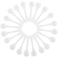 thumbnail image 1 of FOLOYORI Plastic Measuring Spoon White For Spice Measuring Tools 20Set 3.7X0.9X0.7In, 1 of 1