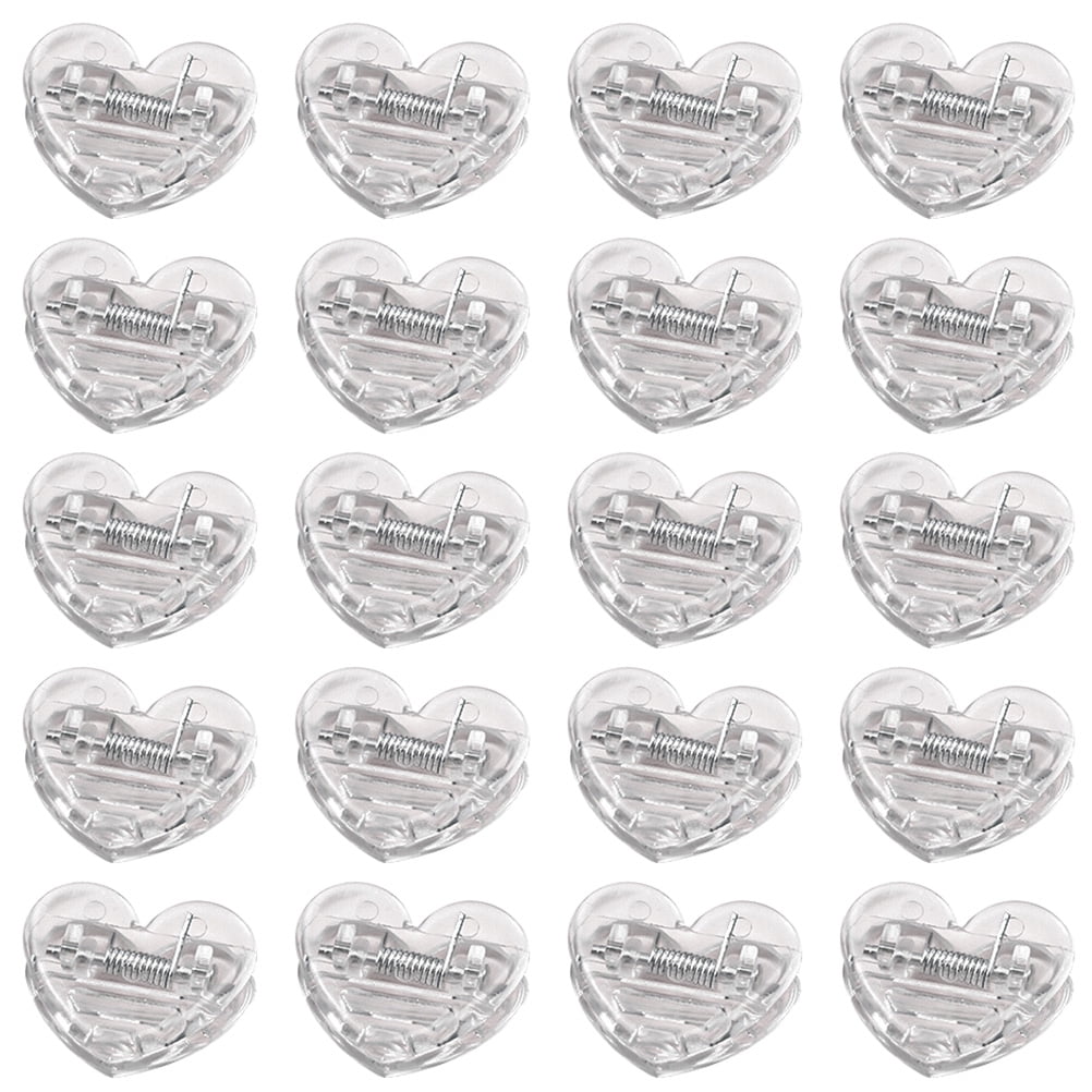 OUNONA 20 Pcs Office File Clips Sealing Decorative Clamps - Walmart.com