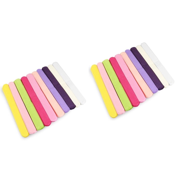 OUNONA 20 pcs  25CM Tissue Paper Pom Poms for Wedding / Party / Baby Shower Supplies