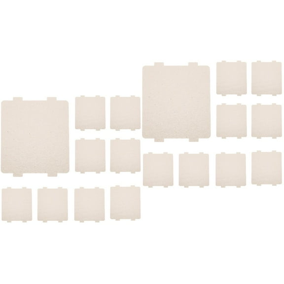 OUNONA 20 pcs Microwave Waveguide Cover Microwave Cover Microwave Crisper Mica Sheets