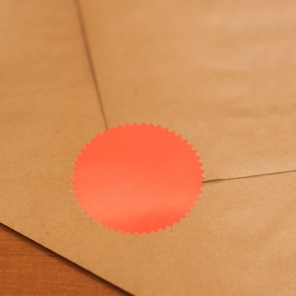 OUNONA  200 Pcs Book Seal Embosser Seals for Offices Stencil Sticker