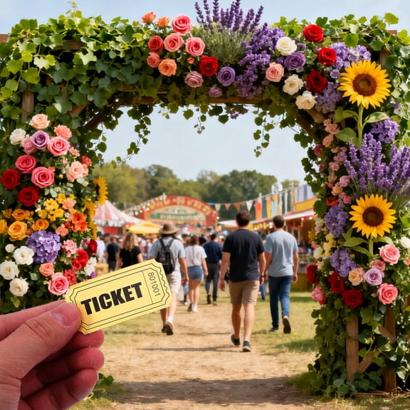 OUNONA 2000Pcs Event Ticket Labels Paper Raffle Tickets for Celebrations and Rewards