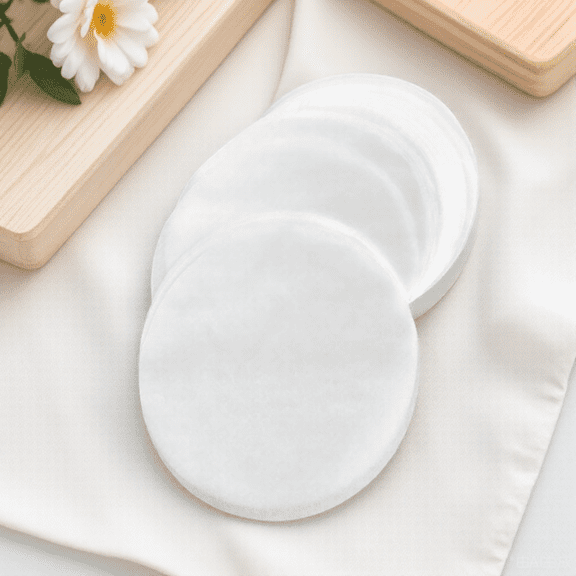 OUNONA 200Pcs White Parchment Paper Rounds for Burger Patty Mold Perfect Shape