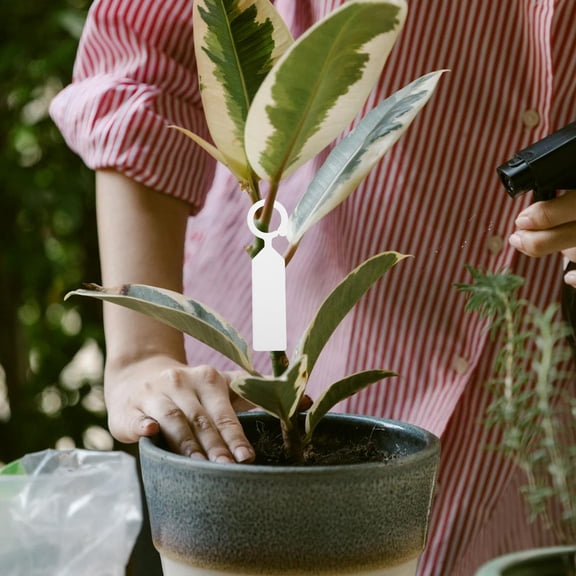 OUNONA 200pcs Markers Assorted Color Garden Markers Plastic Labeling For Flowers Trees