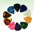 thumbnail image 1 of OUNONA 20PCS Picks for Guitar Celluloid Assorted Color Durable for Ukulele Guitar, 1 of 8