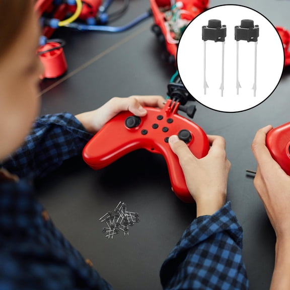 OUNONA 20Pcs Precise Triggering Tactile Push Button Switch for Breadboard Kits