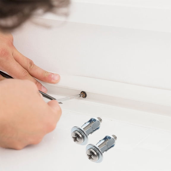 OUNONA 20Pcs Petal Nut Insert Threaded Expansion Nut Carbon Steel for Fixing Metal Sheets