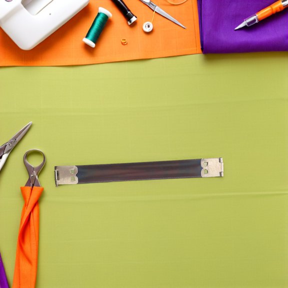 OUNONA 20Pcs Plated Silver Metal Clasp Frame for Craft Bag Making Durable Handbag Accessories