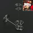thumbnail image 1 of OUNONA 20Pcs Plated Silver Note Clip Holder Metal Photo Clip Stand Holder for Memo Name Card and Table Menu Display, 1 of 7